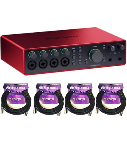 Amazon.com: Focusrite Scarlett 18i16 4th Gen USB Audio Interface